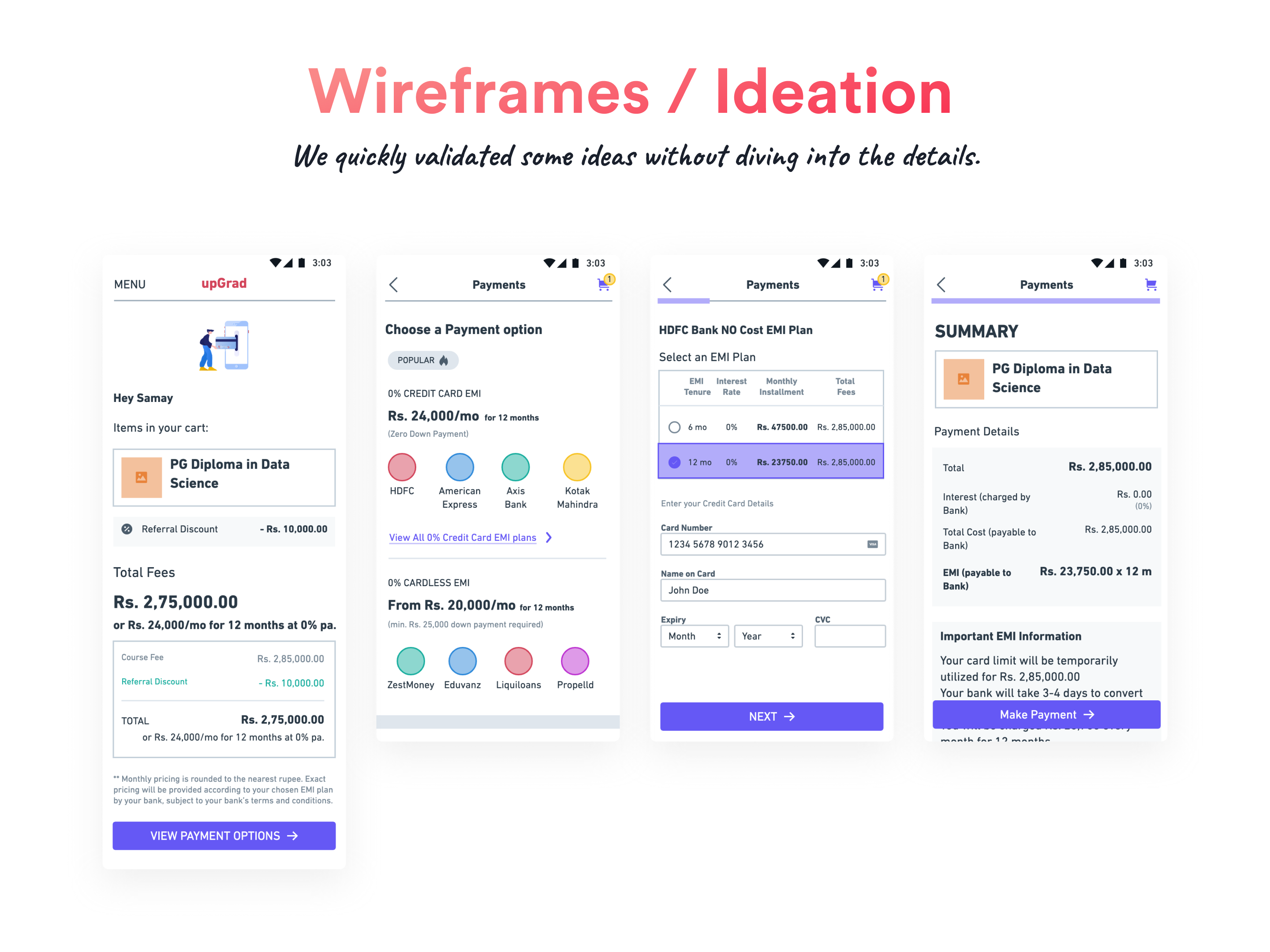 early wireframe image